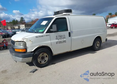 2013 Chevrolet Express 2500 Work Van из США, поврежденный, VIN 1GCWGFBG9D1192280